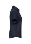 Russell Collection Ladies Short Sleeve Easy Care Oxford Shirt