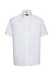 Russell Collection Short Sleeve Easy Care Oxford Shirt