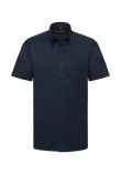 Russell Collection Short Sleeve Easy Care Oxford Shirt