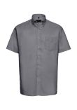 Russell Collection Short Sleeve Easy Care Oxford Shirt