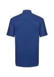 Russell Collection Short Sleeve Easy Care Oxford Shirt