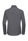 Russell Collection Ladies Long Sleeve Easy Care Poplin Shirt