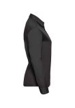 Russell Collection Ladies Long Sleeve Easy Care Poplin Shirt