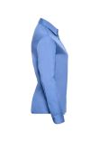 Russell Collection Ladies Long Sleeve Easy Care Poplin Shirt