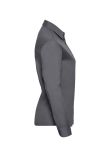 Russell Collection Ladies Long Sleeve Easy Care Poplin Shirt