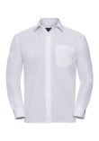 Russell Collection Long Sleeve Easy Care Poplin Shirt
