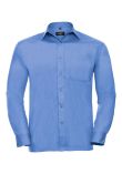 Russell Collection Long Sleeve Easy Care Poplin Shirt