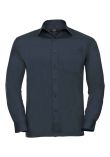 Russell Collection Long Sleeve Easy Care Poplin Shirt