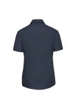 Russell Collection Ladies Short Sleeve Easy Care Poplin Shirt