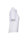 Russell Collection Ladies Short Sleeve Easy Care Poplin Shirt
