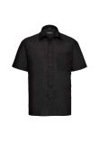 Russell Collection Short Sleeve Easy Care Poplin Shirt