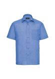 Russell Collection Short Sleeve Easy Care Poplin Shirt