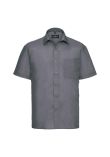 Russell Collection Short Sleeve Easy Care Poplin Shirt