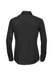 Russell Collection Ladies Long Sleeve Easy Care Cotton Poplin Shirt