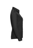 Russell Collection Ladies Long Sleeve Easy Care Cotton Poplin Shirt