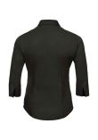 Russell Collection Ladies 3/4 Sleeve Easy Care Fitted Shirt