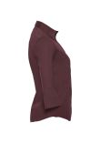 Russell Collection Ladies 3/4 Sleeve Easy Care Fitted Shirt