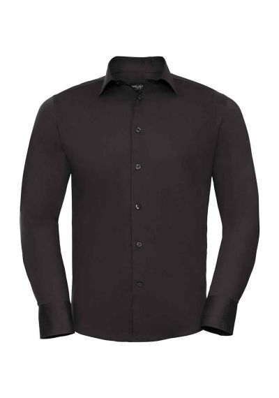 Russell Collection Long Sleeve Easy Care Fitted Shirt