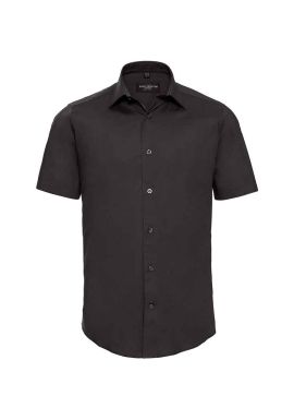 Russell Collection Short Sleeve Easy Care Fitted Shirt