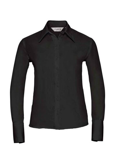Russell Collection Ladies Long Sleeve Ultimate Non-Iron Shirt