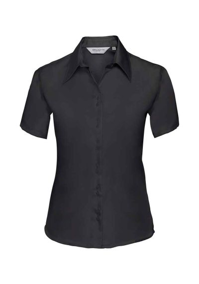 Russell Collection Ladies Short Sleeve Ultimate Non-Iron Shirt