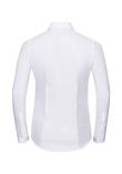 Russell Collection Ladies Long Sleeve Herringbone Shirt