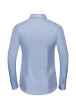 Russell Collection Ladies Long Sleeve Herringbone Shirt