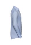 Russell Collection Long Sleeve Herringbone Shirt