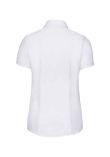 Russell Collection Ladies Short Sleeve Herringbone Shirt