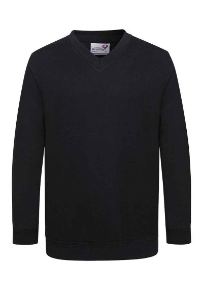 AWDis Academy Kids V Neck Sweatshirt
