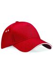 Beechfield Ultimate 5 Panel Cap with Sandwich Peak