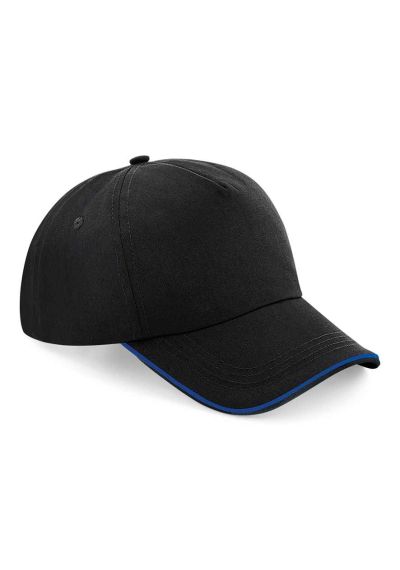 Beechfield Authentic Piped 5 Panel Cap