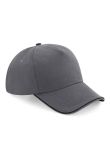 Beechfield Authentic Piped 5 Panel Cap