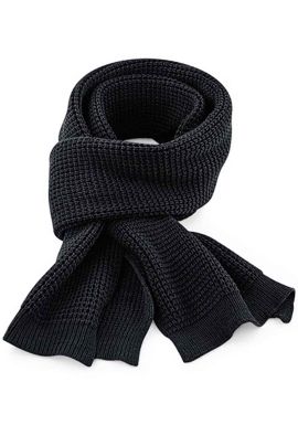 Beechfield Classic Waffle Knit Scarf