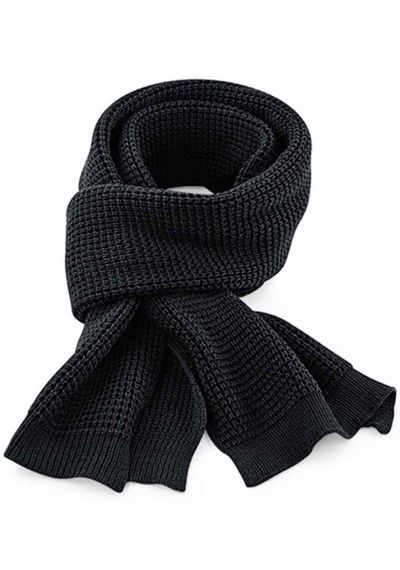 Beechfield Classic Waffle Knit Scarf