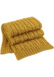 Beechfield Cable Knit Melange Scarf