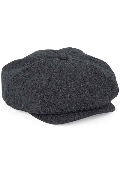 Beechfield Melton Wool Baker Boy Cap