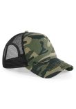 Beechfield Camo Snapback Trucker Cap