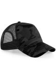 Beechfield Camo Snapback Trucker Cap