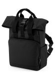 BagBase Recycled Mini Twin Handle Roll-Top Backpack