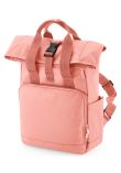 BagBase Recycled Mini Twin Handle Roll-Top Backpack