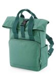 BagBase Recycled Mini Twin Handle Roll-Top Backpack