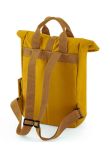 BagBase Recycled Mini Twin Handle Roll-Top Backpack