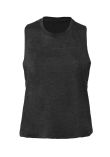 Bella Ladies Racer Back Cropped Tank Top
