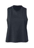 Bella Ladies Racer Back Cropped Tank Top