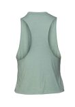 Bella Ladies Racer Back Cropped Tank Top