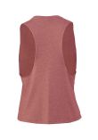 Bella Ladies Racer Back Cropped Tank Top