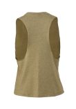 Bella Ladies Racer Back Cropped Tank Top