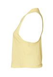 Bella Ladies Racer Back Cropped Tank Top