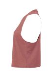Bella Ladies Racer Back Cropped Tank Top